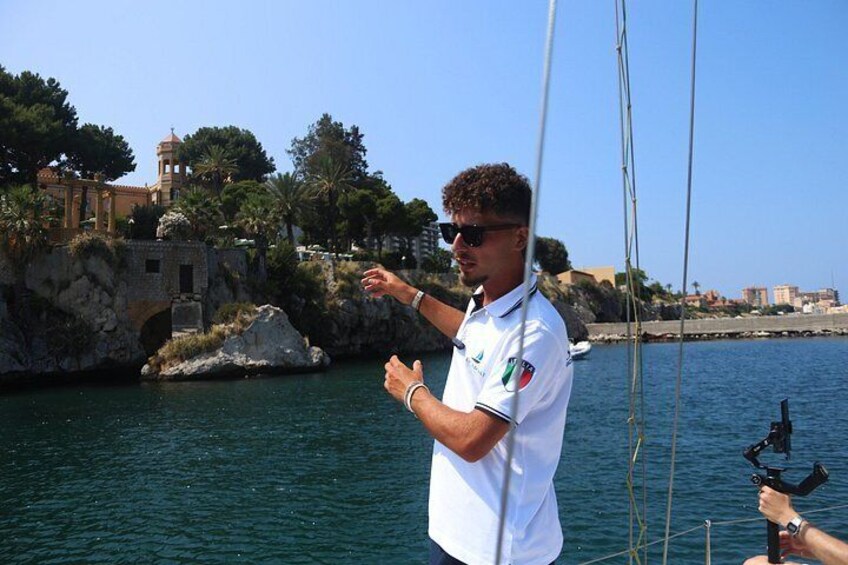 Palermo Boat Tour with Snorkeling, Grotta Regina and Aperitif 2