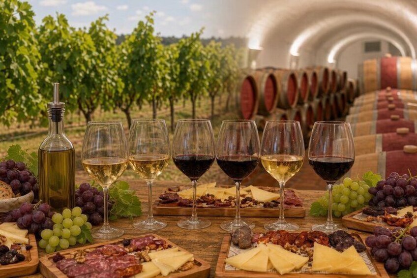 Alicante: Winery Tour with 7 Tastings & Guadalest Small Group 1