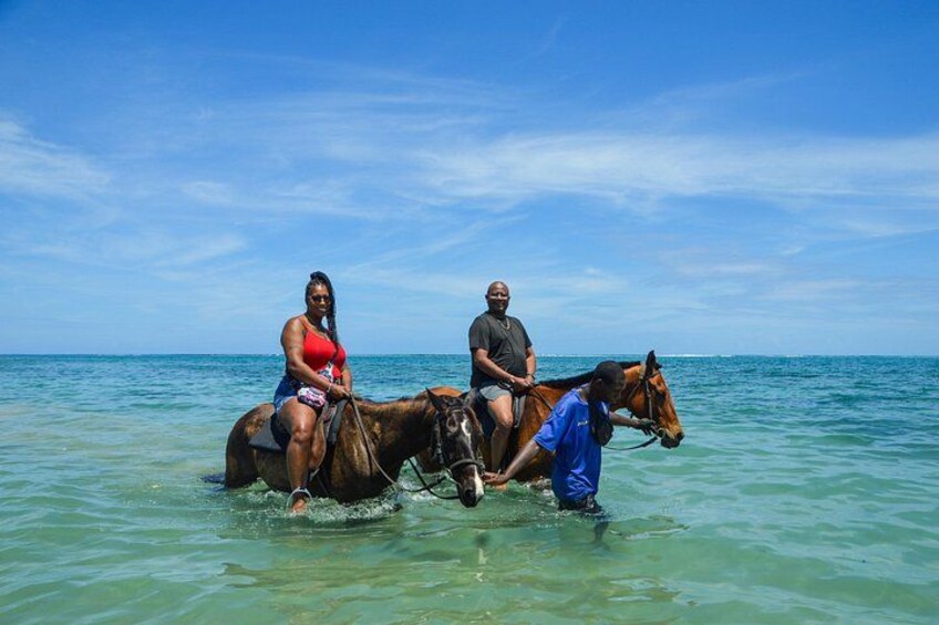 Horse back Ocho Rios 1