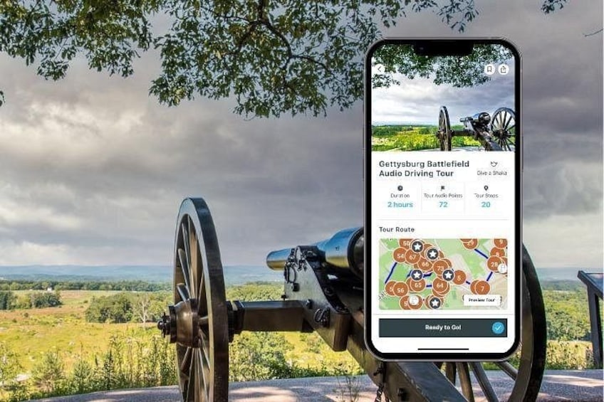 Gettysburg Battlefield Self Guided Audio Driving Tour 4