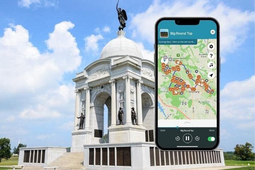 Gettysburg Battlefield Self Guided Audio Driving Tour 3