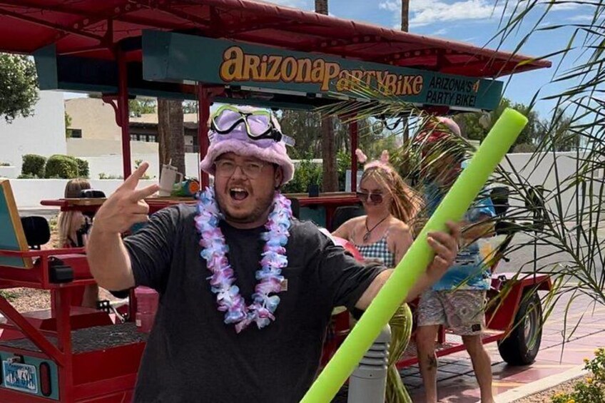 Old Town Scottsdale Party Bike Bar Crawl and Pool Party 3