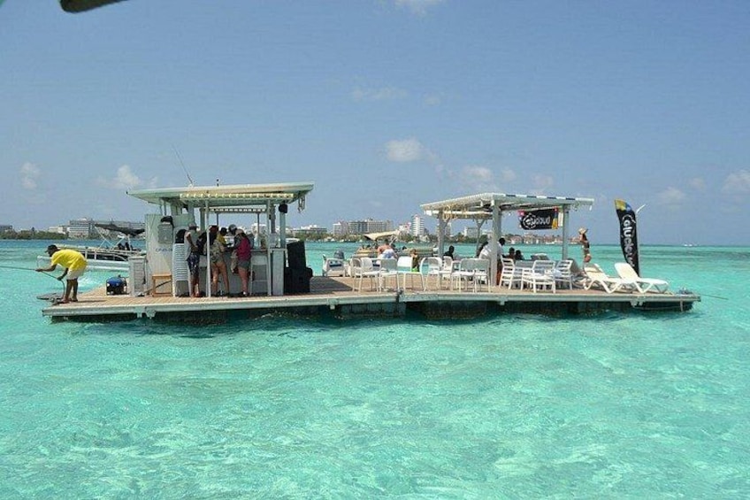 Full Day Tour to Ibiza Floating Bar Island in San Andres 1