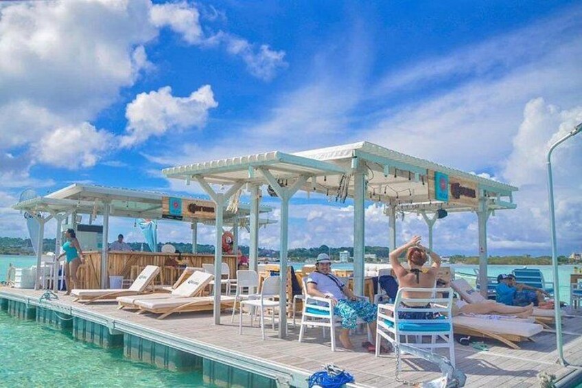 Full Day Tour to Ibiza Floating Bar Island in San Andres 5