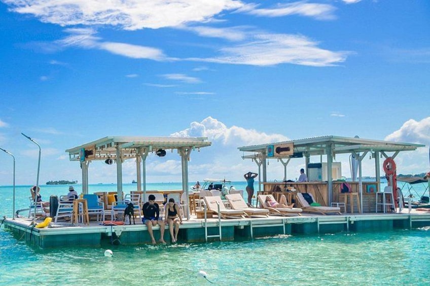 Full Day Tour to Ibiza Floating Bar Island in San Andres 4