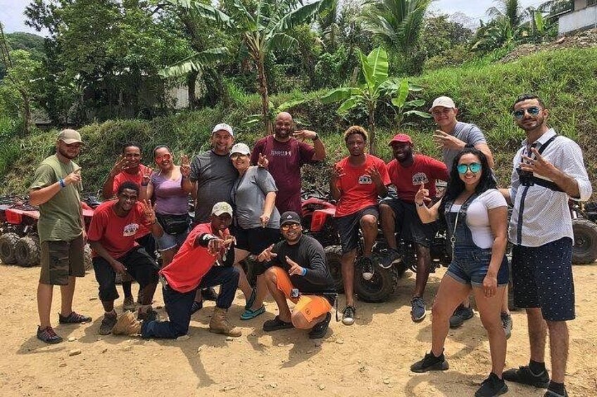 Awesome Family Pic after the Awesome ATV Eco-Adventure 2