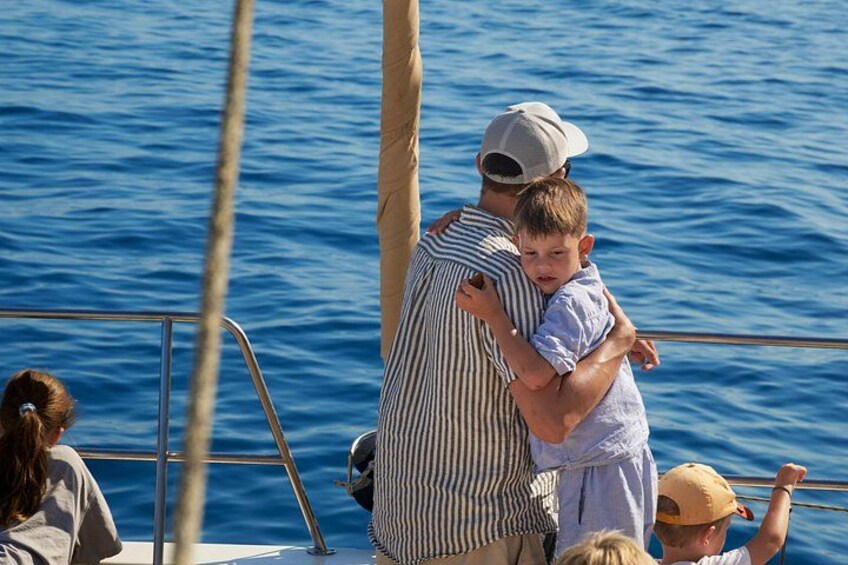 Chania Old Port All-inclusive Catamaran Cruise to Agioi Theodori 5