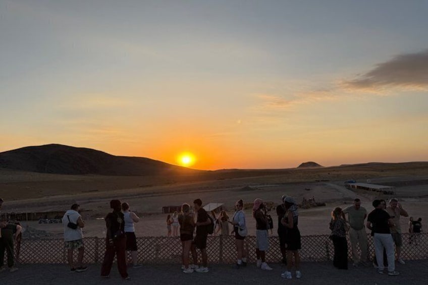 Best of Agafay: Quad,sunset Camel Ride, Dinner & fire show 2