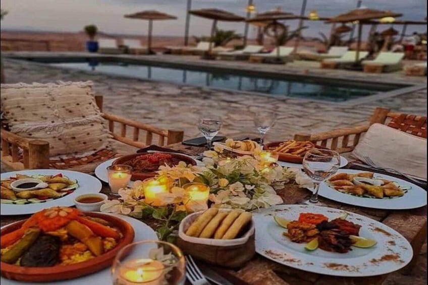Best of Agafay: Quad,sunset Camel Ride, Dinner & fire show 3
