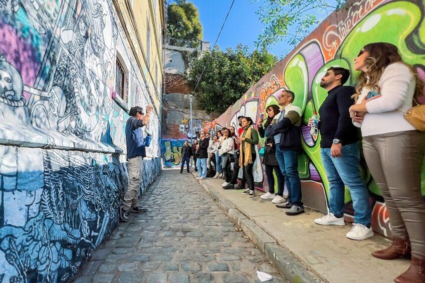 Valparaiso art tour 2