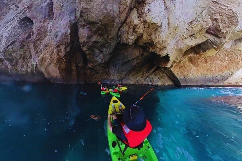 Route in Kayak Moraira 1