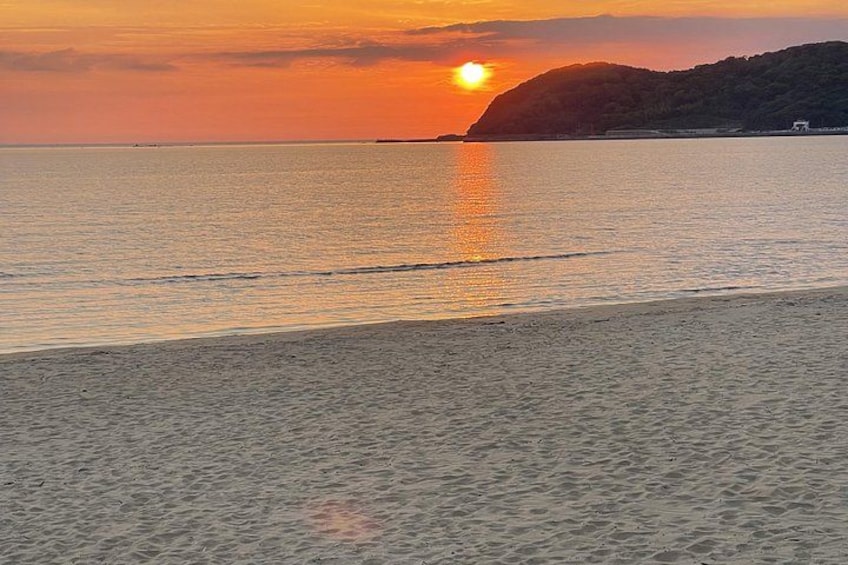 Sunset on Fukuma Beach 5