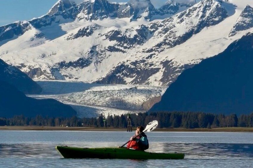 Juneau Small Group Sea Kayaking with Mendenhall Glacier Views 1