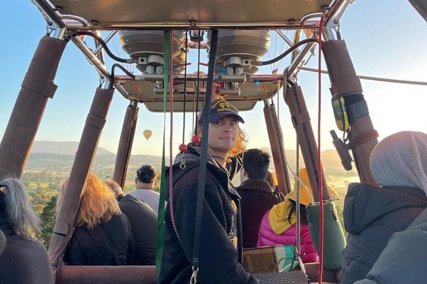 Hot Air Balloon Flight over the Yarra Valley Plus Free Photos 1