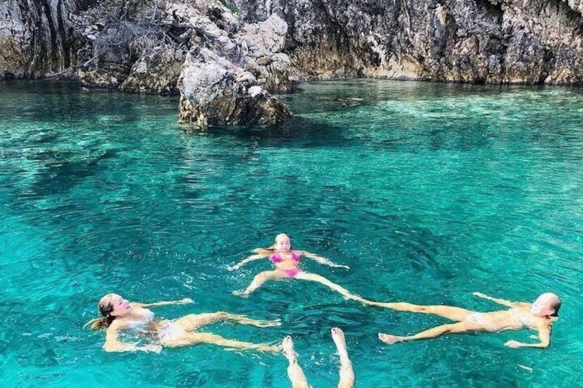 Saranda Boat Trip to Hidden Bays and Kroreza with snorkelling 5