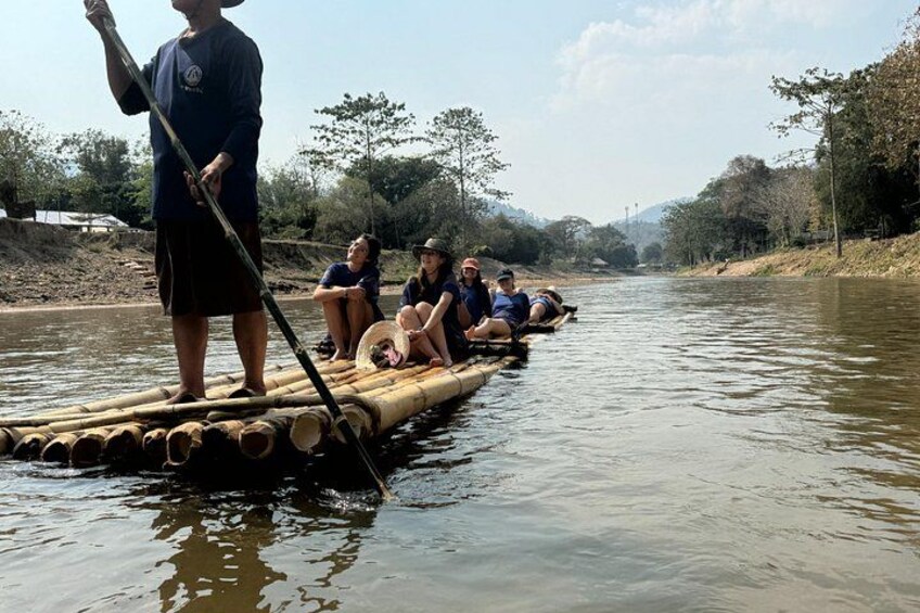 Chiang Mai Elephant Sanctuary, Bamboo Rafting and Waterfall Tour 2