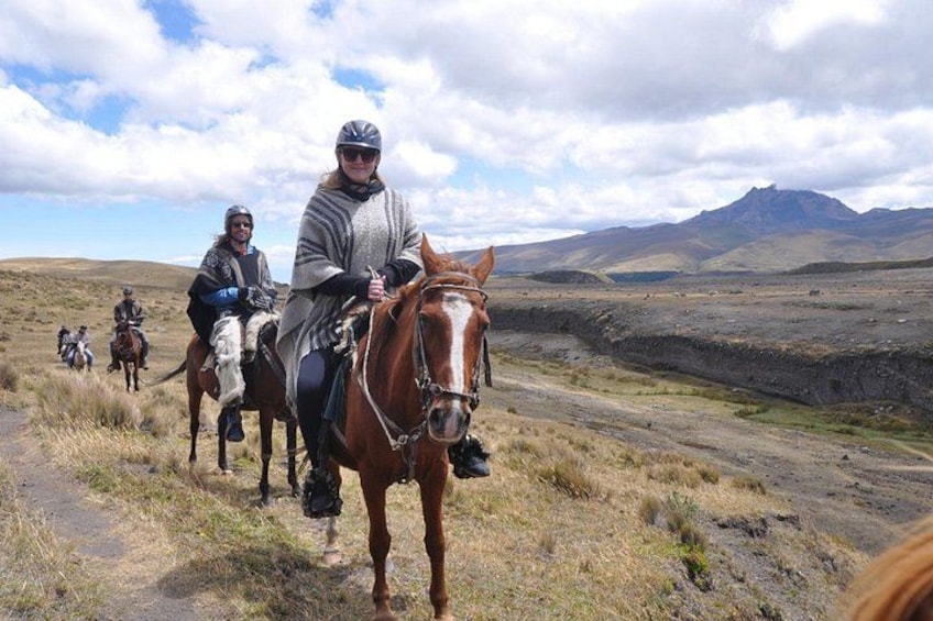 Andean Adventure : Riding and Cotopaxi Refuge 5