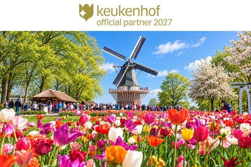 Amsterdam: Keukenhof Entry & Shuttle Bus with Flexible Return 1