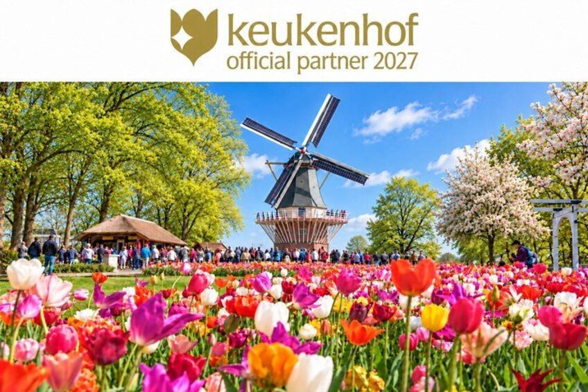 Amsterdam: Keukenhof Entry & Shuttle Bus with Flexible Return 2