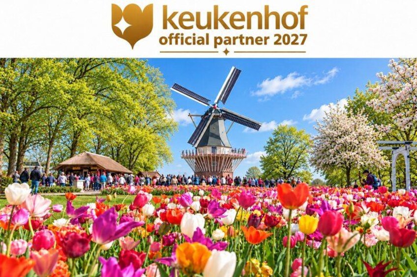 Amsterdam: Keukenhof Entry & Shuttle Bus with Flexible Return 1