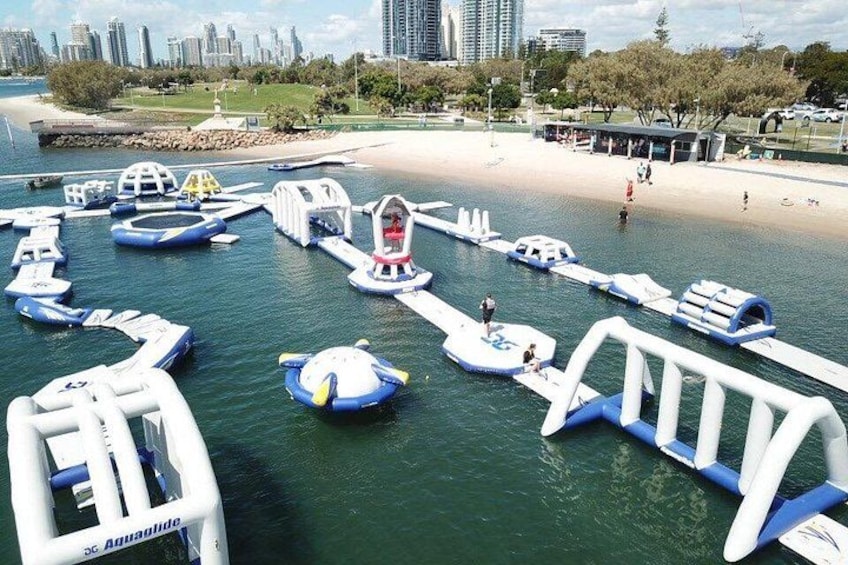 GC Aqua Park 100 Minute Inflatable Water Park Activity, Southport 3