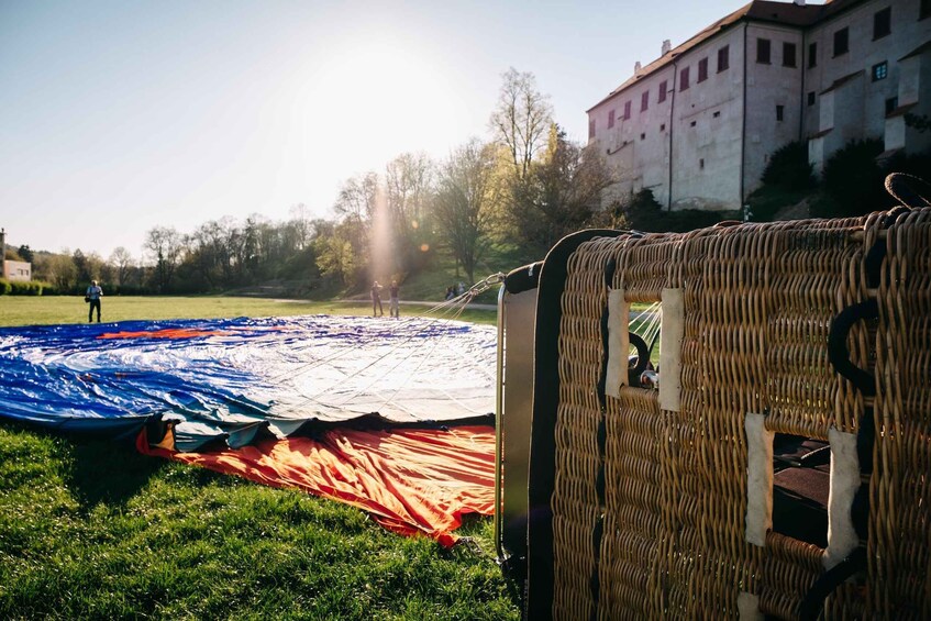 Picture 13 for Activity From Prague: Hot Air Balloon Ride with Champagne and Snacks 3