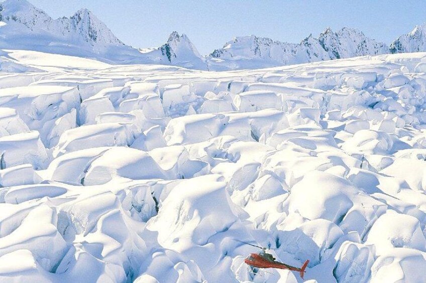 Wonderous landscape of the upper Franz Josef Glacier 2