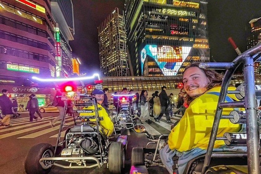 Shibuya Go-Kart City Tour (60 Minutes) | Most Popular Experience 2