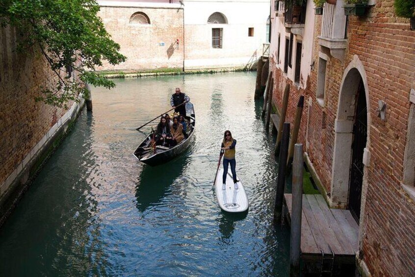 Stand Up Paddle Tour in Venice Canals