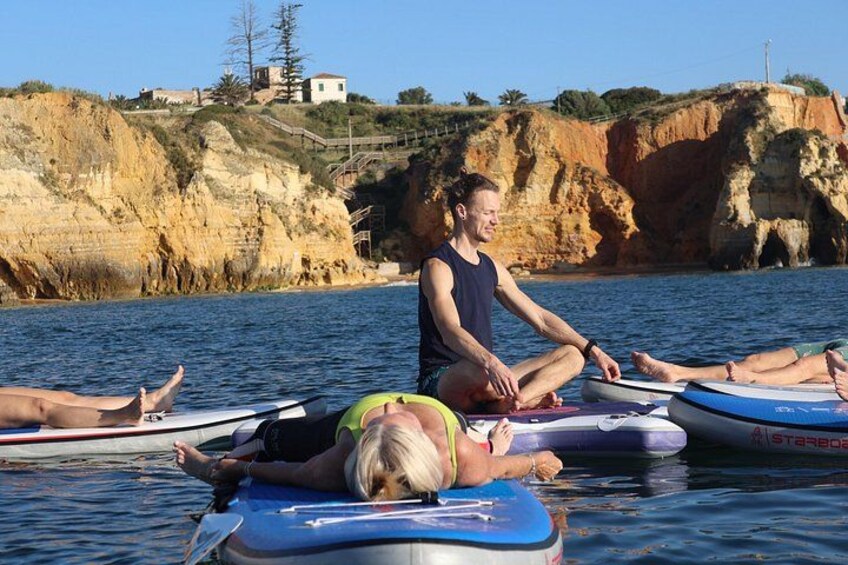 Floating Zen Sunrise SUP Yoga Journey in Lagos 1
