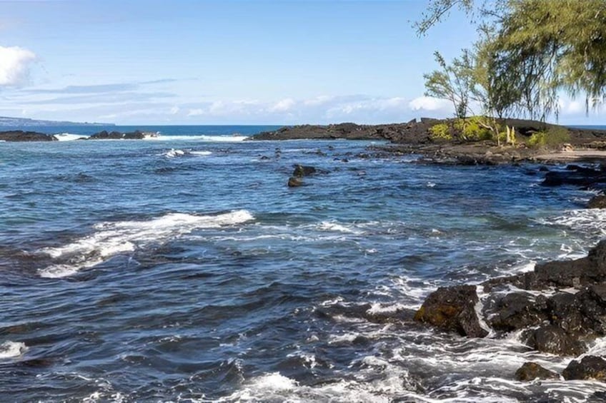 Experience Hawaii Volcano, Waterfall, Black Sand Beach & Lunch 2