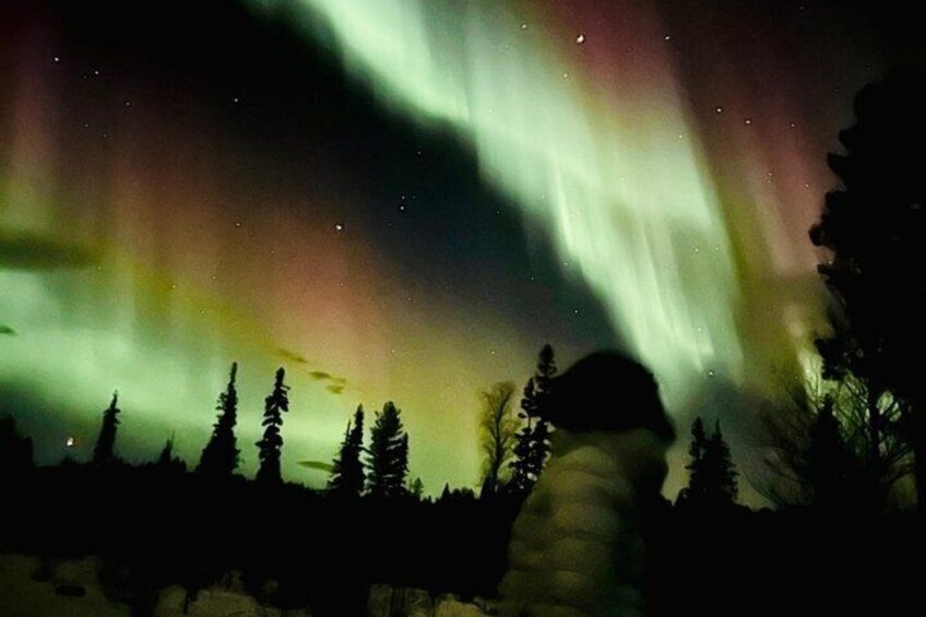 Northern Lights Auroras from Kemi-Tornio with Pickup 2