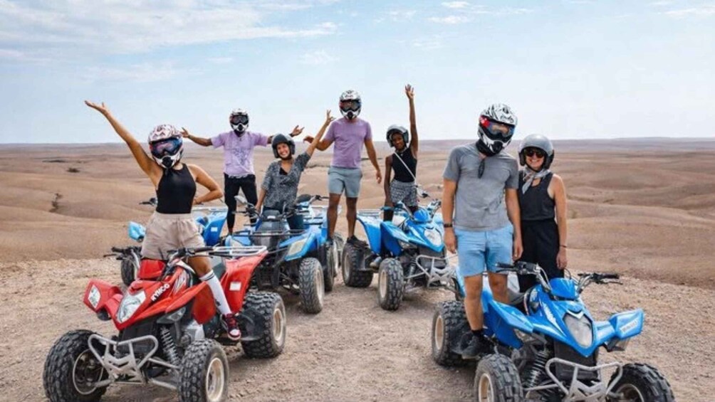 Picture 20 for Activity Marrakech: Agafay Desert Safari, Quad, Camel & Dinner Show 5