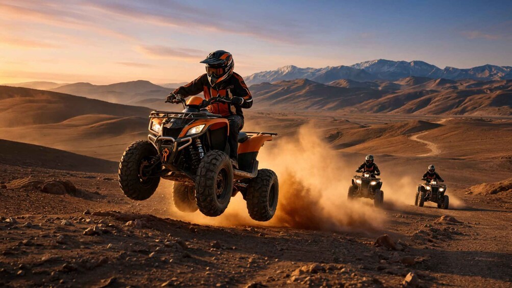 Marrakech: Agafay Desert Safari, Quad, Camel & Dinner Show 1