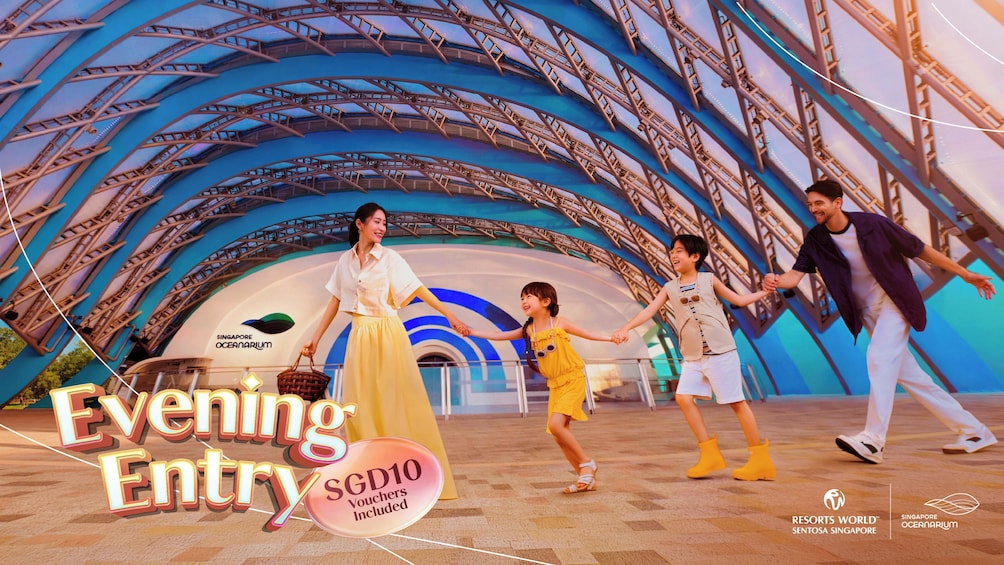 Singapore Oceanarium Entry Ticket 2