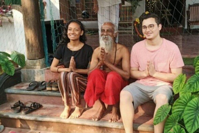 my guru with our guest 1