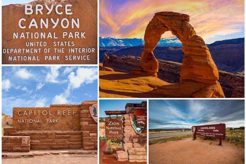 Utah Mighty 5 National Parks Self-Guided Driving Audio Tours 1