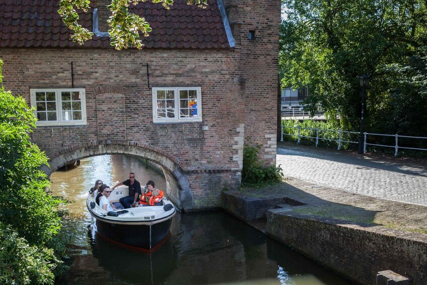Picture 3 for Activity Delft: Open Boat Canal Cruise with Skipper 2
