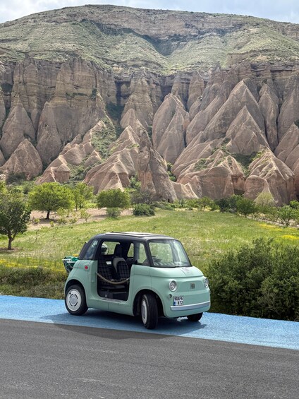 Picture 4 for Activity Göreme:Cappadocia with a Fiat Topolino Tour 3