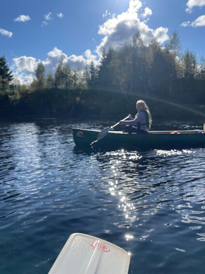 Picture 5 for Activity Sälen: Evening Beaver Safari by Canoe 2