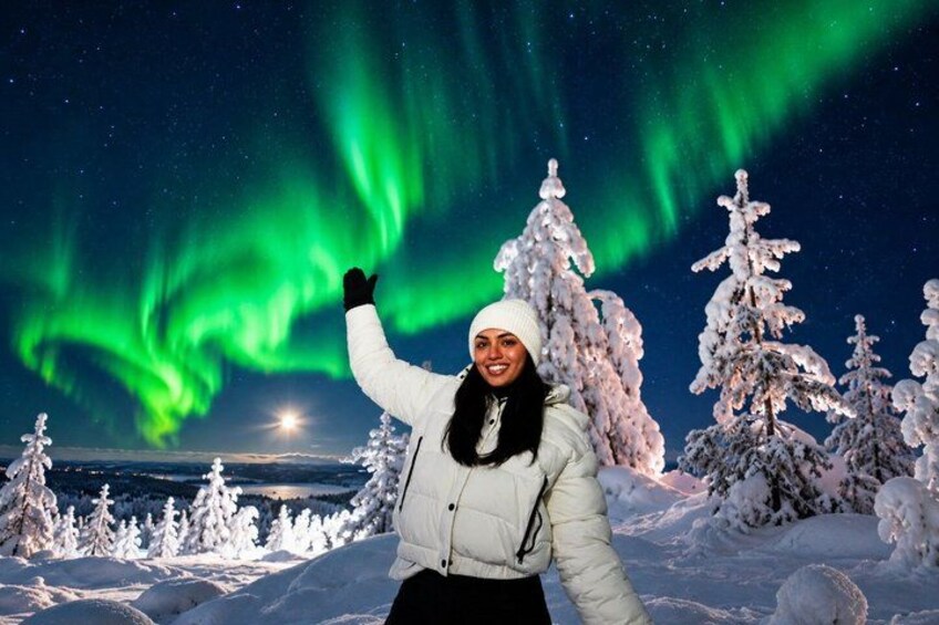 Rovaniemi: 100% Money-Back Guarantee Aurora Tour + Free Photos 3