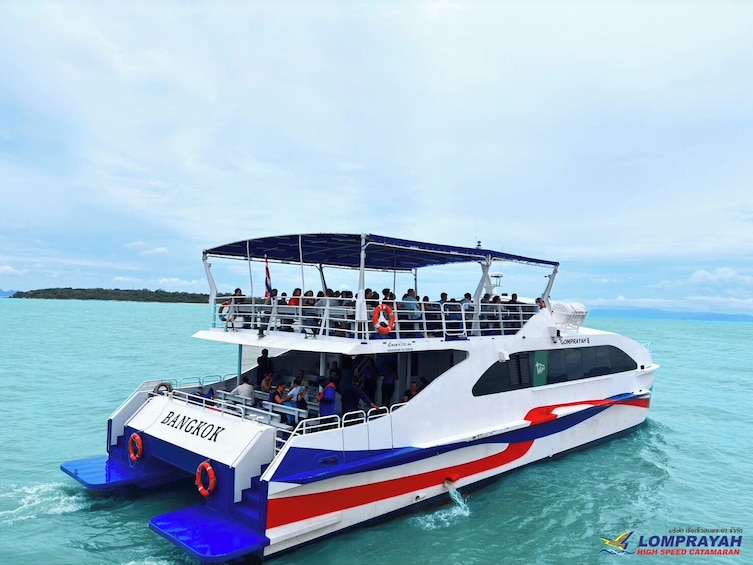 Phuket to Koh Samui Shared High Speed Catamaran Transfer 2