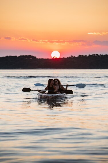 Picture 22 for Activity Rovinj: Transparent Kayak Sunset to Dusk Glow Tour 3