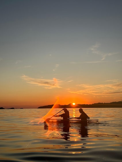 Picture 12 for Activity Rovinj: Night tour in a transparent kayak around the islands 3