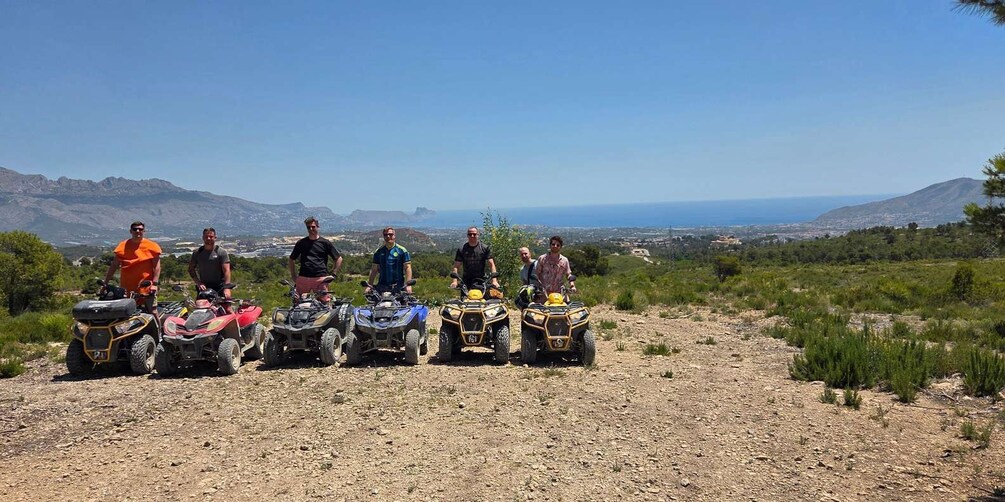 Picture 1 for Activity Benidorm: Two-seater quad sightseeing tour with stop at waterfalls for a swim 3