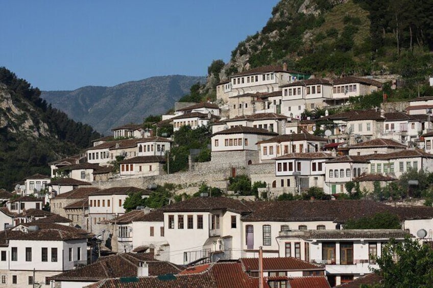 Old Berat (1001 flouting windows)