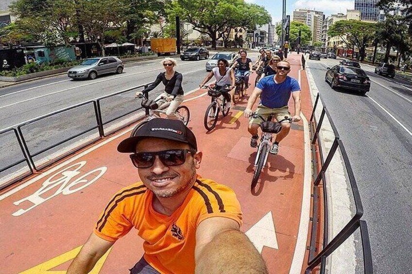 Bike Tour Of São Paulo Downtown and Hidden Gems