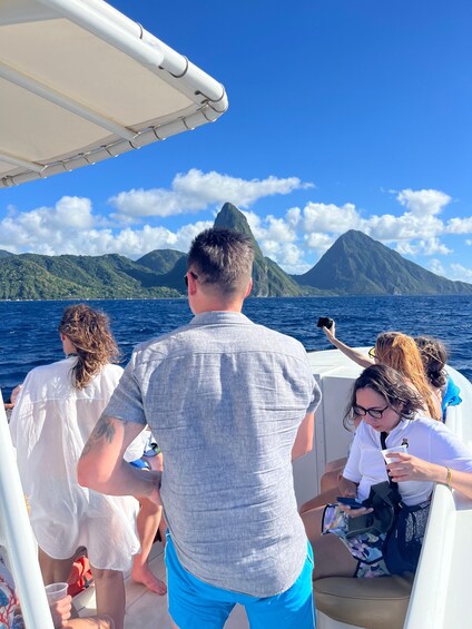 Picture 32 for Activity St Lucia: Private Speed Boat Tour from Castries 2