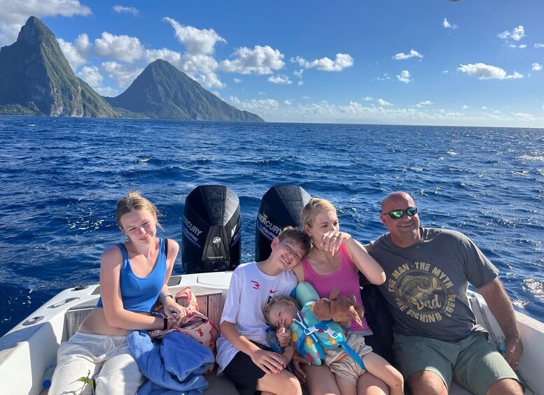 Picture 31 for Activity St Lucia: Private Speed Boat Tour from Castries 4