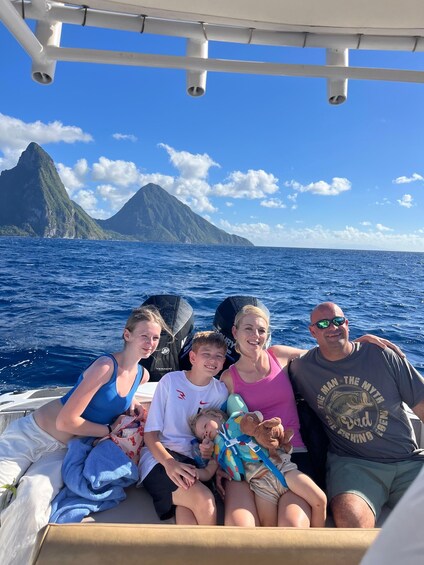 Picture 30 for Activity St Lucia: Private Speed Boat Tour from Castries 3